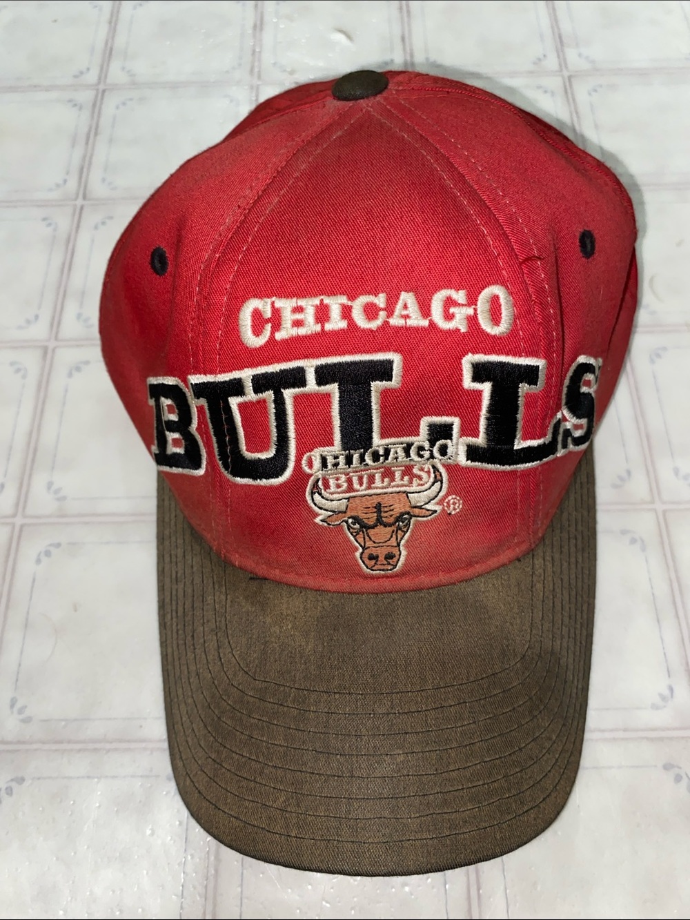 Vintage NBA Chicago Bulls Starter SnapBack Hat